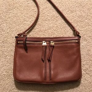 Fossil brown crossbody